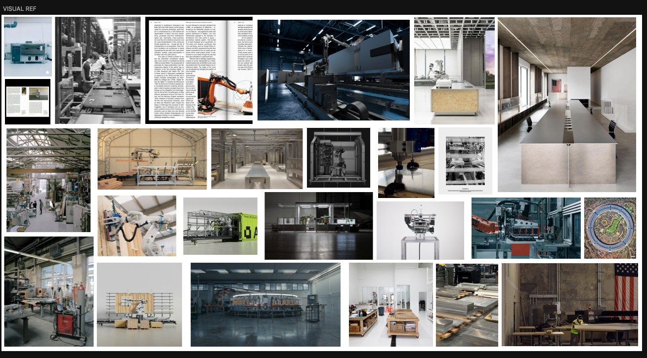 Make Local mood board: industrial visual research